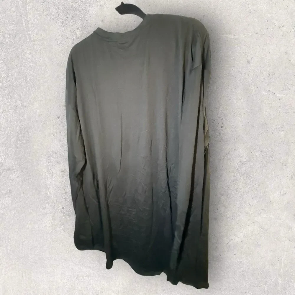 LulaRoe Hudson 3XL Black And White Geometric Long sleeves NWT HTF Unicorn - Picture 3 of 5